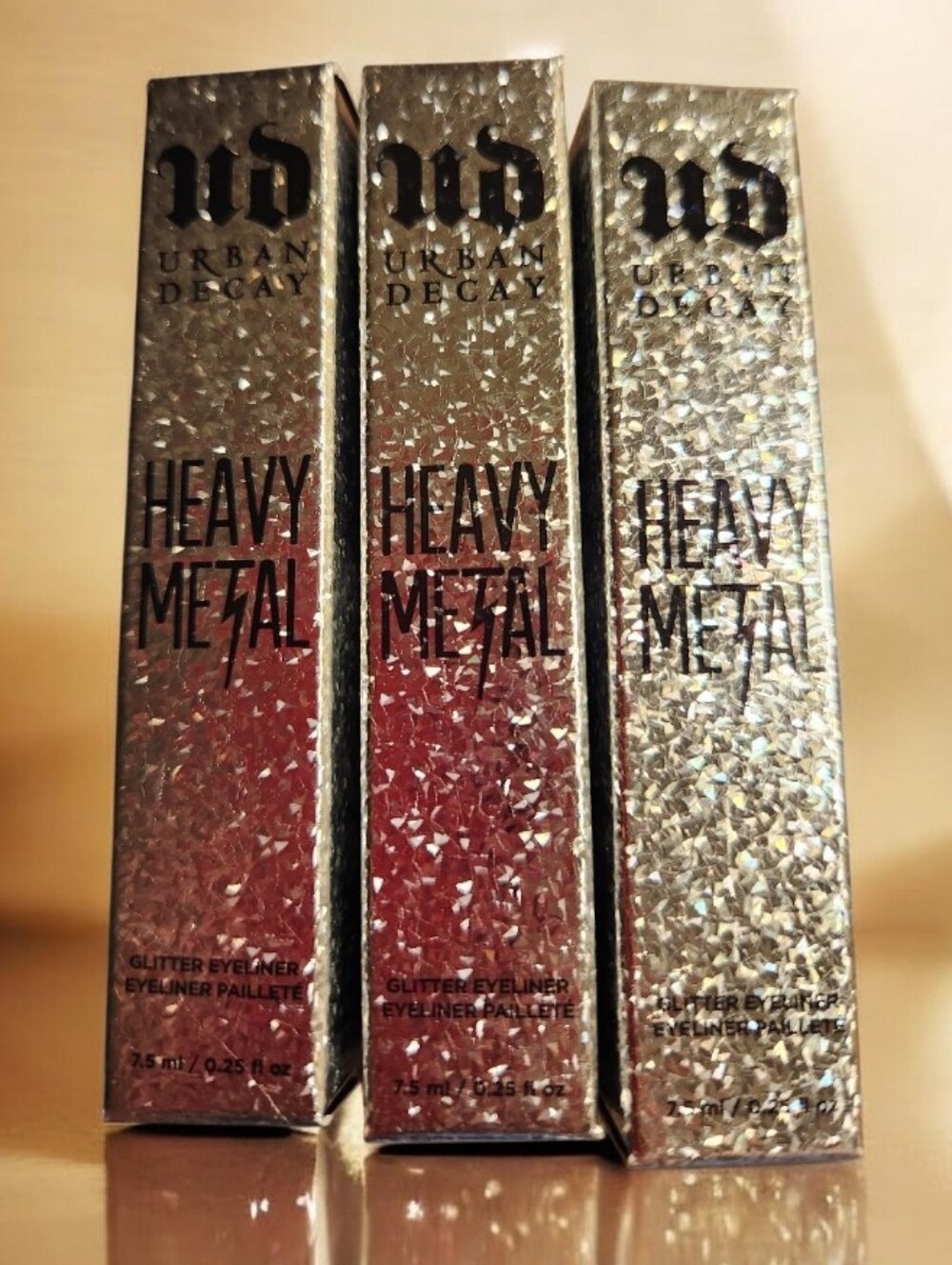 Urban Decay Heavy Metal Glitter Eyeliner - Set Of 3 colors Are As U See On Box